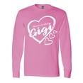 thumbnail image 1 of Inktastic Blessed to Be Called Gigi Cute Heart Design Long Sleeve T-Shirt, 1 of 5