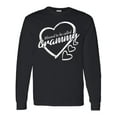 thumbnail image 1 of Inktastic Blessed to Be Called Grammy Cute Heart Design Long Sleeve T-Shirt, 1 of 5