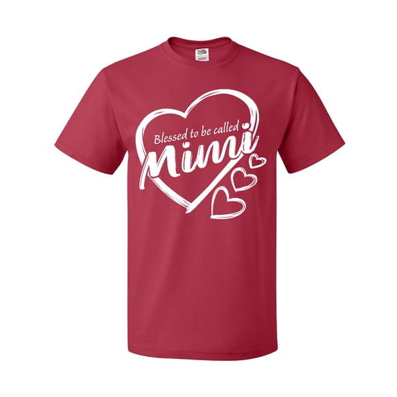 Inktastic Blessed to Be Called Mimi Cute Heart Design T-Shirt