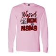 thumbnail image 1 of Inktastic Blessed to Be Called Mom and Nana Long Sleeve T-Shirt, 1 of 5