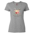 thumbnail image 1 of Inktastic Blessed to Be a Grandma- Flowers Women's T-Shirt, 1 of 5