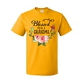 thumbnail image 1 of Inktastic Blessed to Be a Grandma with Flowers T-Shirt, 1 of 5