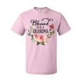 thumbnail image 1 of Inktastic Blessed to Be a Grandma with Flowers T-Shirt, 1 of 5