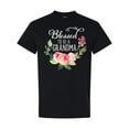 thumbnail image 1 of Inktastic Blessed to Be a Grandma with Flowers T-Shirt, 1 of 5