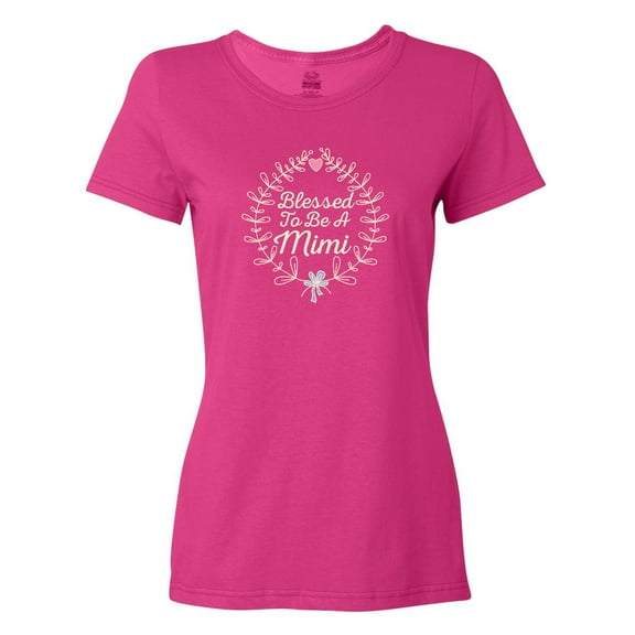 Inktastic Blessed to Be a Mimi Grandma Women's T-Shirt