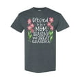 thumbnail image 1 of Inktastic Blessed to Be a Mom, Grandma, and Great Grandma Pink Flowers T-Shirt, 1 of 5