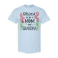 thumbnail image 1 of Inktastic Blessed to Be a Mom and Grandma Pink Flowers T-Shirt, 1 of 5