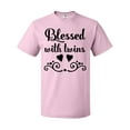 thumbnail image 1 of Inktastic Blessed with Twins Mom T-Shirt, 1 of 5