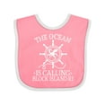 thumbnail image 1 of Inktastic Block Island Rhode Island Vacation Boys or Girls Baby Bib, 1 of 4