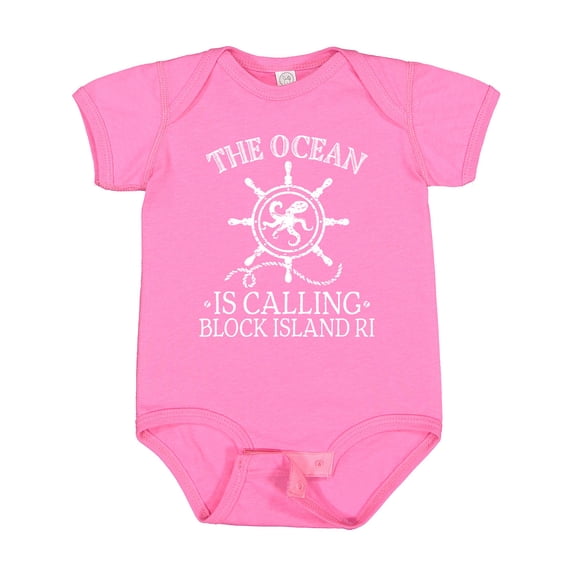 Inktastic Block Island Rhode Island Vacation Boys or Girls Baby Bodysuit