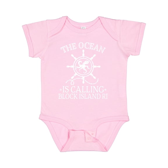 Inktastic Block Island Rhode Island Vacation Boys or Girls Baby Bodysuit