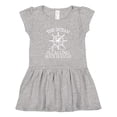 thumbnail image 1 of Inktastic Block Island Rhode Island Vacation Girls Toddler Dress, 1 of 5