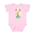 thumbnail image 1 of Inktastic Blonde Hula Girl Girls Baby Bodysuit, 1 of 5