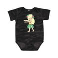 thumbnail image 1 of Inktastic Blonde Hula Girl Girls Baby Bodysuit, 1 of 5