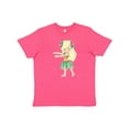 thumbnail image 1 of Inktastic Blonde Hula Girl Youth T-Shirt, 1 of 5