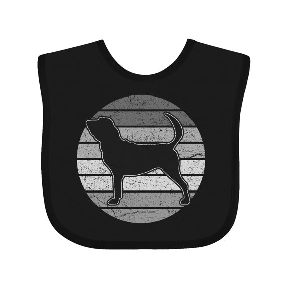 Inktastic Bloodhound Dog Lover Boys or Girls Baby Bib