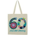 thumbnail image 1 of Inktastic Blooming 60th Birthday Tote Bag, 1 of 5