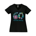 thumbnail image 1 of Inktastic Blooming 60th Birthday Women's Plus Size V-Neck T-Shirt, 1 of 5