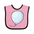 thumbnail image 1 of Inktastic Blue Balloon Boys or Girls Baby Bib, 1 of 4