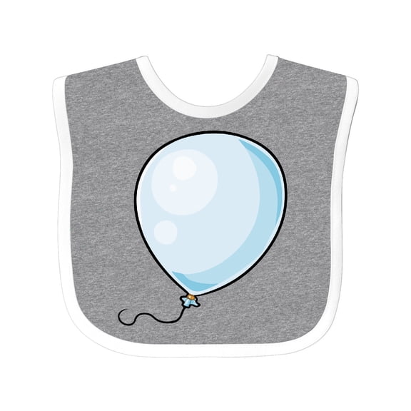 Inktastic Blue Balloon Boys or Girls Baby Bib