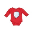 thumbnail image 1 of Inktastic Blue Balloon Boys or Girls Long Sleeve Baby Bodysuit, 1 of 5