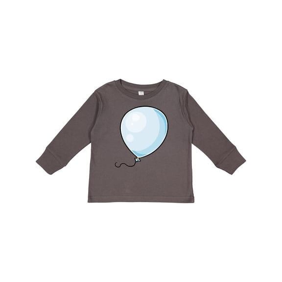 Inktastic Blue Balloon Boys or Girls Long Sleeve Toddler T-Shirt