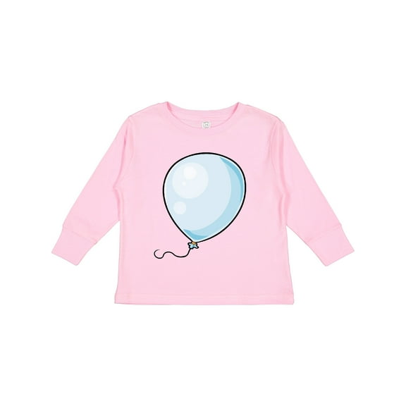 Inktastic Blue Balloon Boys or Girls Long Sleeve Toddler T-Shirt