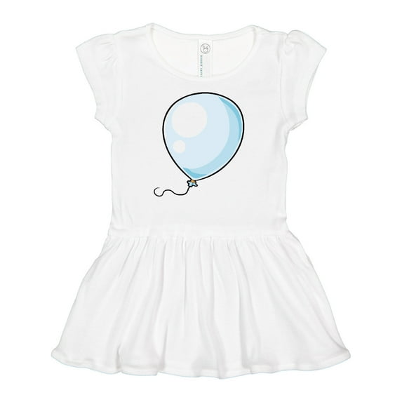 Inktastic Blue Balloon Girls Baby Dress