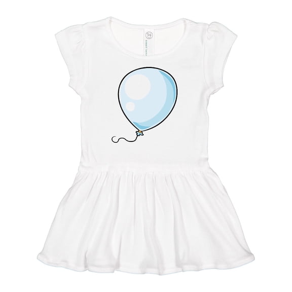 Inktastic Blue Balloon Girls Baby Dress