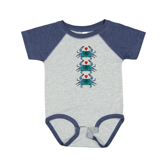 Inktastic Blue Crab Lover Boys or Girls Baby Bodysuit