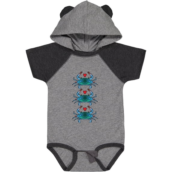 Inktastic Blue Crab Lover Boys or Girls Baby Bodysuit