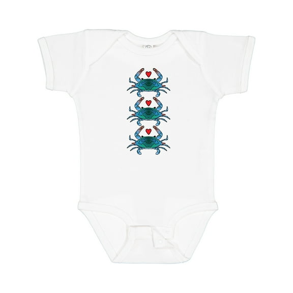 Inktastic Blue Crab Lover Boys or Girls Baby Bodysuit