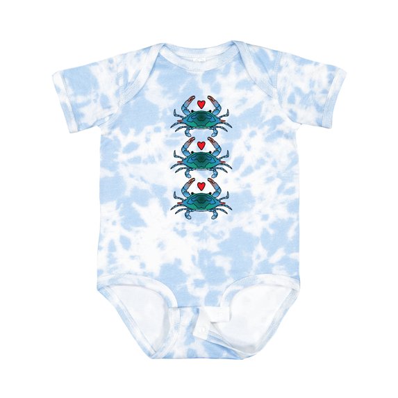 Inktastic Blue Crab Lover Boys or Girls Baby Bodysuit