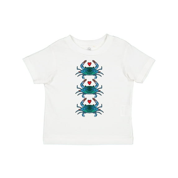 Inktastic Blue Crab Lover Boys or Girls Toddler T-Shirt
