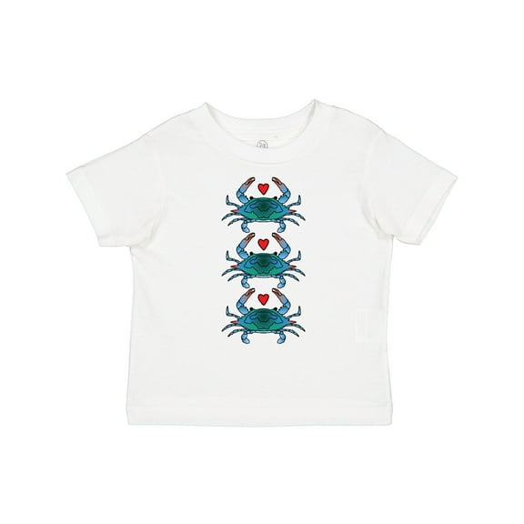 Inktastic Blue Crab Lover Boys or Girls Toddler T-Shirt