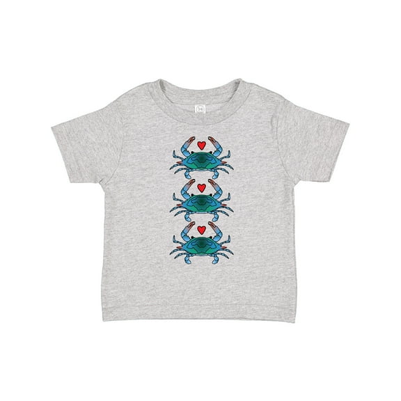 Inktastic Blue Crab Lover Boys or Girls Toddler T-Shirt
