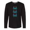 thumbnail image 1 of Inktastic Blue Crab Lover Long Sleeve T-Shirt, 1 of 5