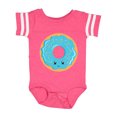 thumbnail image 1 of Inktastic Blue Donut Boys or Girls Baby Bodysuit, 1 of 5