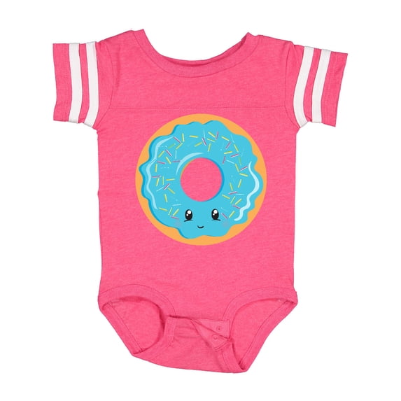 Inktastic Blue Donut Boys or Girls Baby Bodysuit