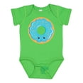 thumbnail image 1 of Inktastic Blue Donut Boys or Girls Baby Bodysuit, 1 of 5