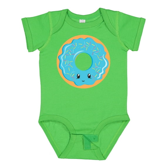 Inktastic Blue Donut Boys or Girls Baby Bodysuit