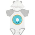 thumbnail image 1 of Inktastic Blue Donut Boys or Girls Baby Bodysuit, 1 of 5