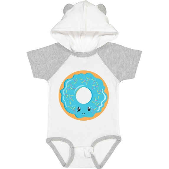 Inktastic Blue Donut Boys or Girls Baby Bodysuit