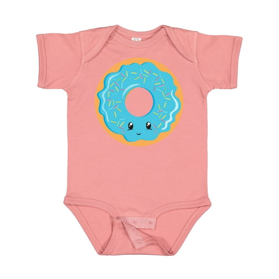 Inktastic Blue Donut Boys or Girls Baby Bodysuit