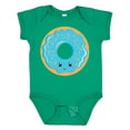 thumbnail image 1 of Inktastic Blue Donut Boys or Girls Baby Bodysuit, 1 of 5