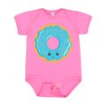 thumbnail image 1 of Inktastic Blue Donut Boys or Girls Baby Bodysuit, 1 of 5
