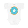 thumbnail image 1 of Inktastic Blue Donut Boys or Girls Baby Bodysuit, 1 of 5