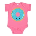 thumbnail image 1 of Inktastic Blue Donut Boys or Girls Baby Bodysuit, 1 of 5