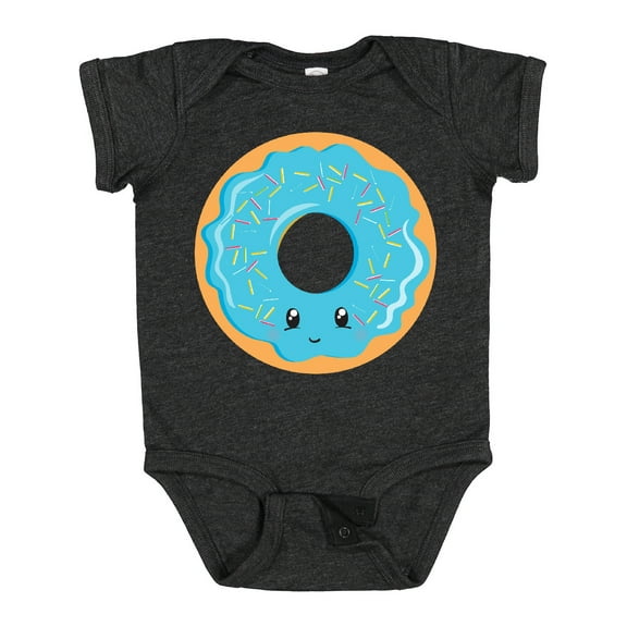 Inktastic Blue Donut Boys or Girls Baby Bodysuit