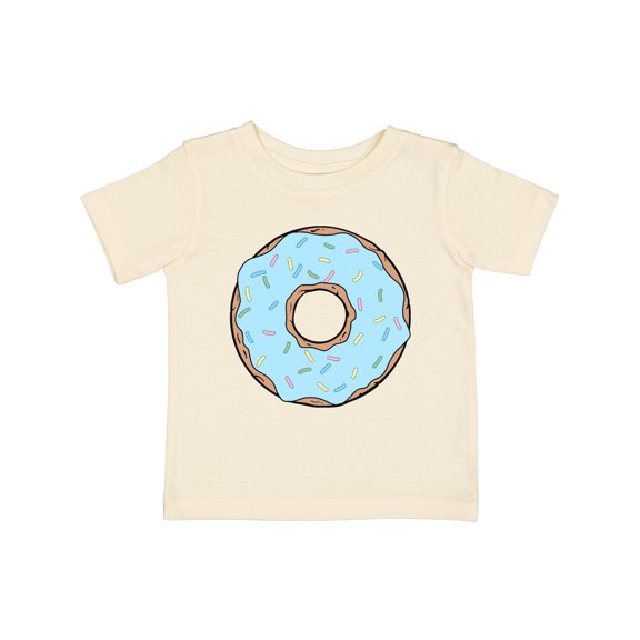Inktastic Blue Donut, Doughnut, Icing, Sprinkles, Frosting Boys or Girls Baby T-Shirt